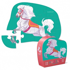 Пазл 12 деталей – Лошадка (Crocodile Creek, 4112-4)